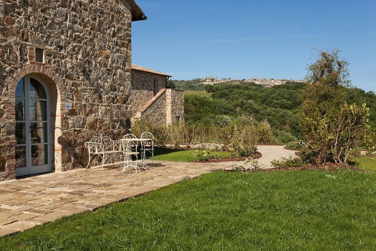 Feriegård Casanova Di Neri Relais Villa Montalcino Italien
